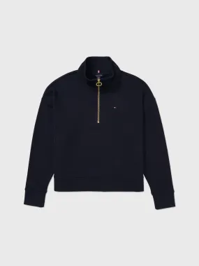Adaptive Womens Relaxed Fit Zip Sweatshirt | Adaptive Sweatshirts & Hoodies | Tommy Adaptive