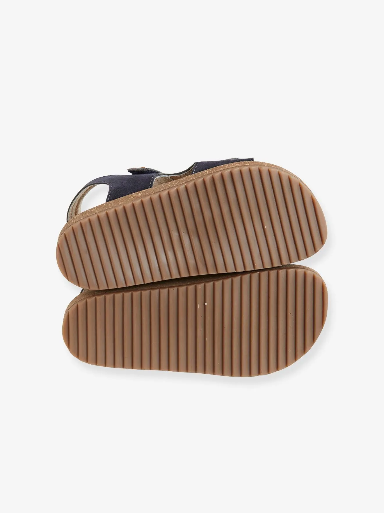 Anatomic Leather Sandals for Boys - grey light all over printed