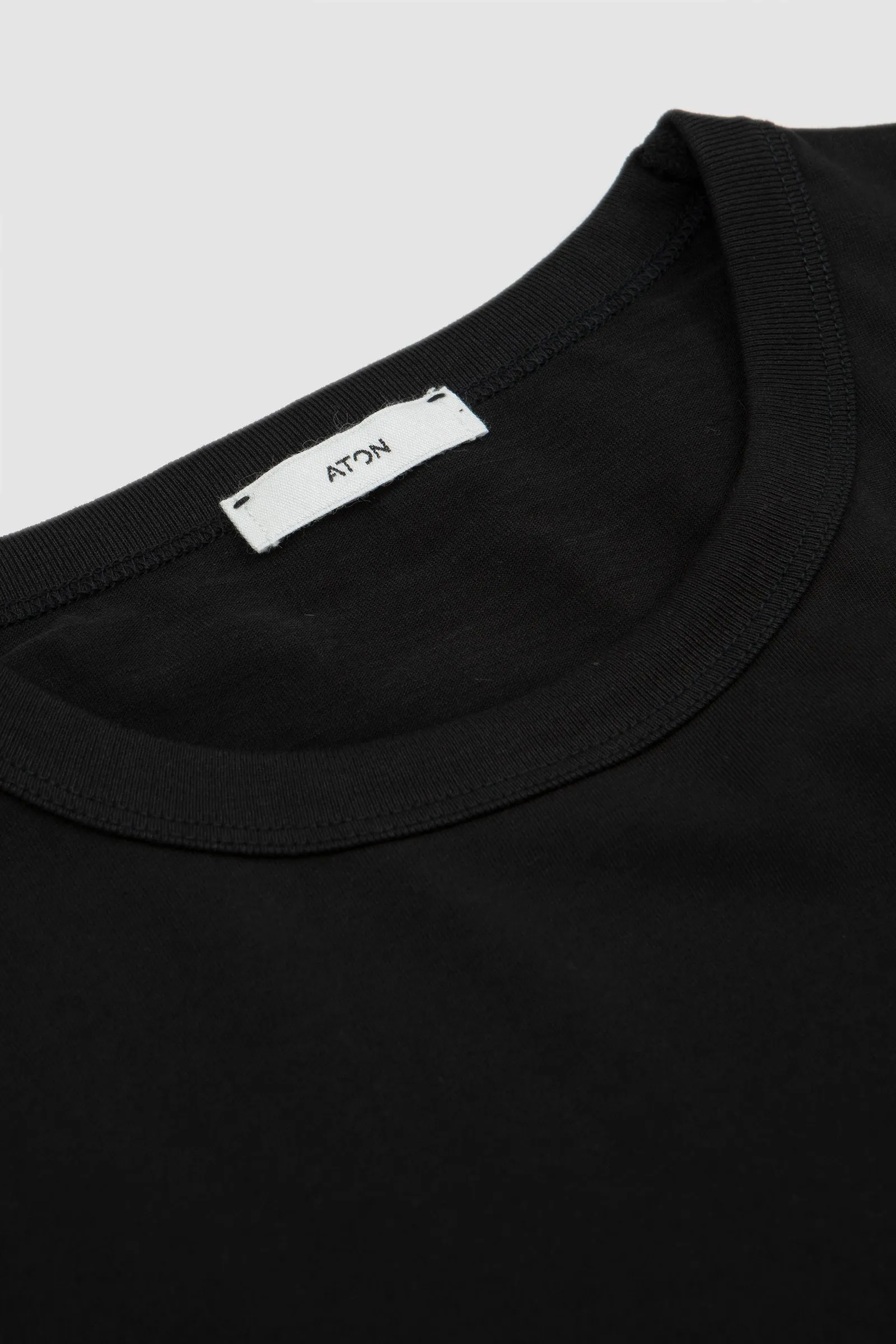 Aton Long Sleeve T-Shirt Dry Cotton Jersey Black