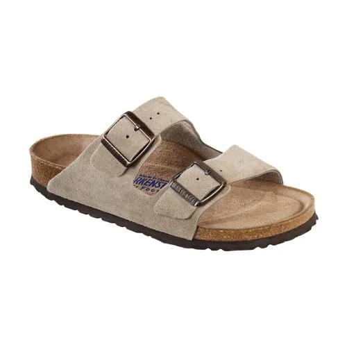 Birkenstock Women's Arizona Soft Footbed Suede Sandals - Regular