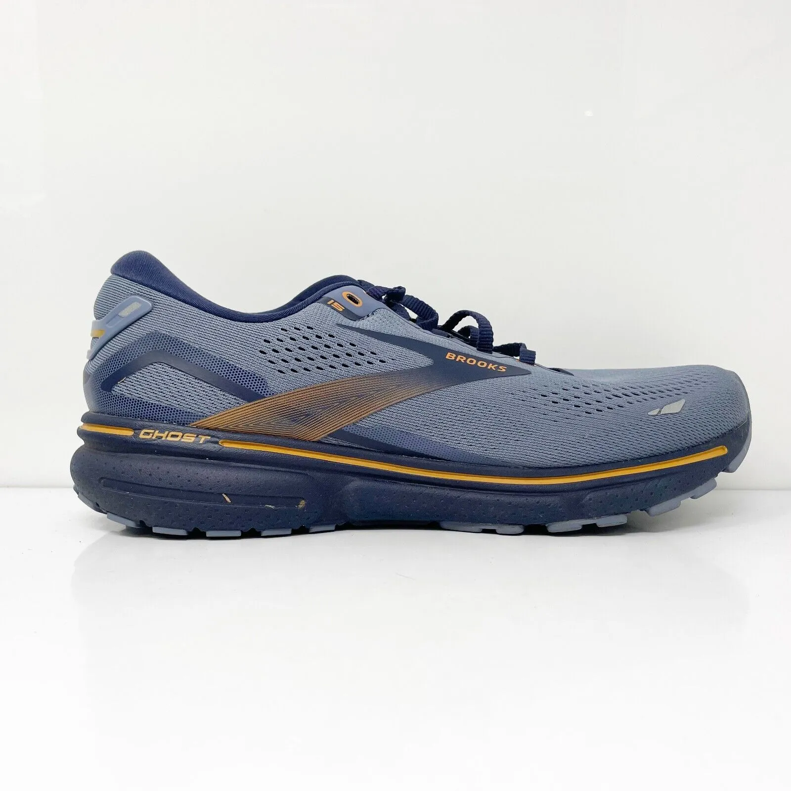Brooks Mens Ghost 15 1103931D025 Blue Running Shoes Sneakers Size 9 D