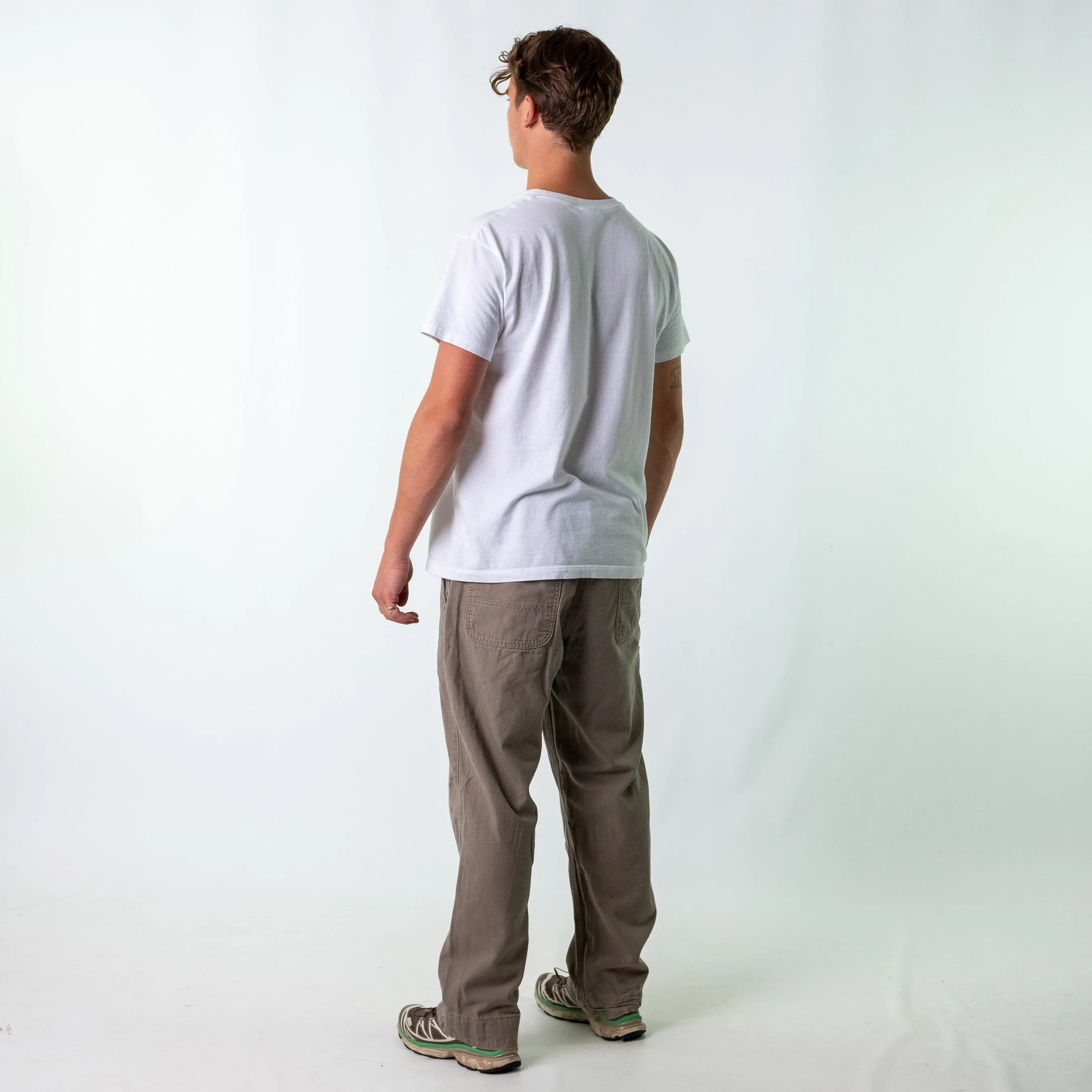 Brown y2ks Carhartt Canvas Carpenter Jeans Baggy Pants (36x34)