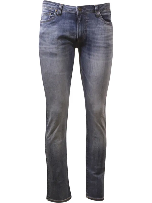 Buffalo By David Bitton Men's Skinny Max Jeans Stretch Light Medium Indigo 36x32