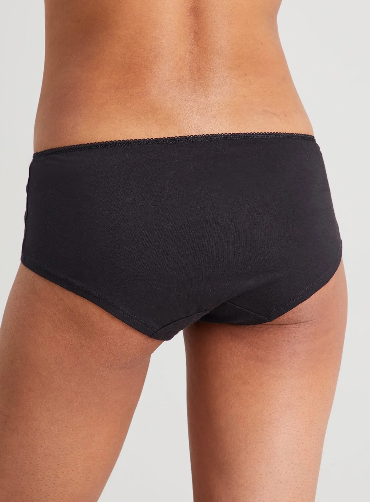 Buy Black Knicker Shorts 5 Pack 20 | Knickers | Tu