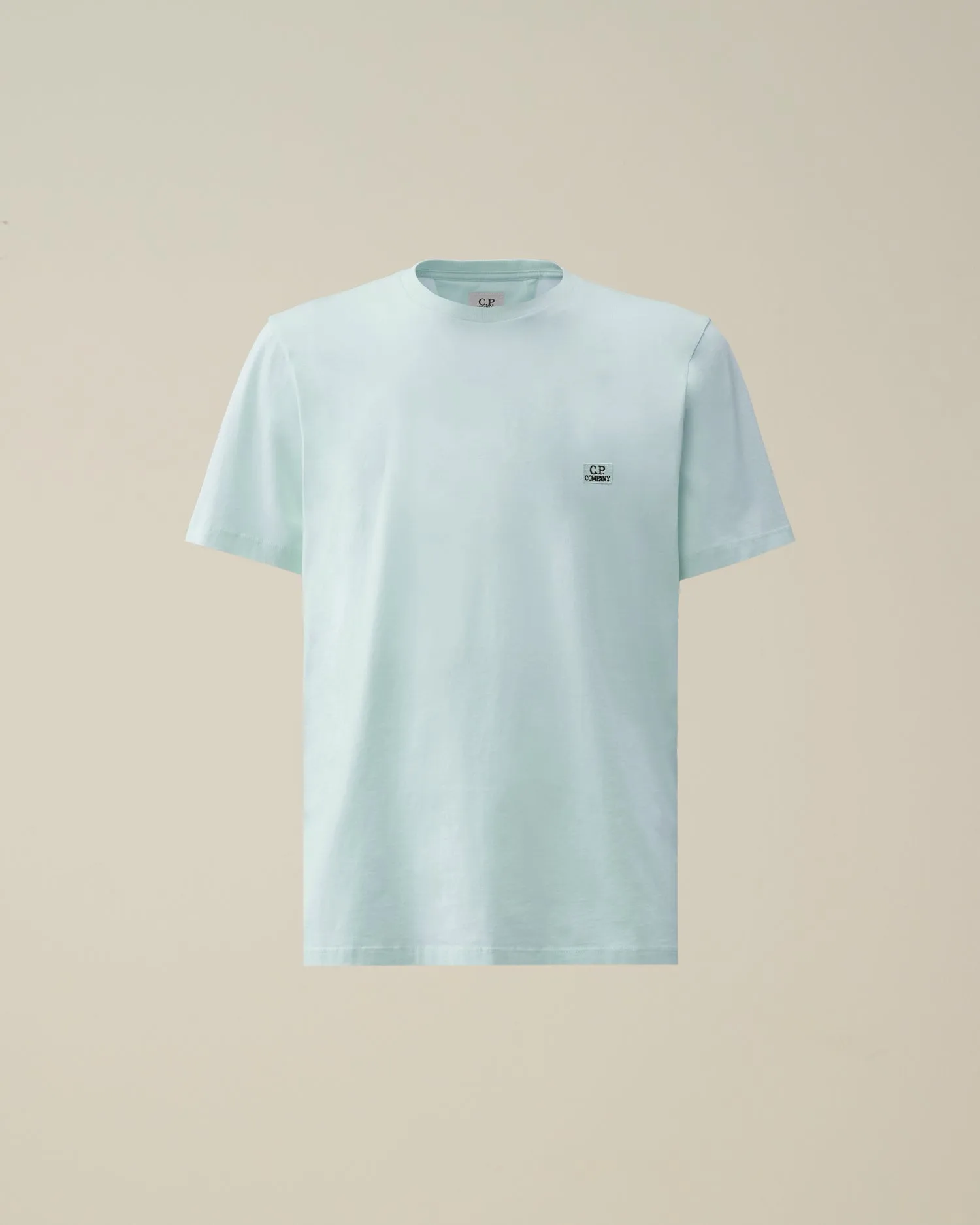 CP Company 30/1 Jersey Logo T-shirt Starlight Blue