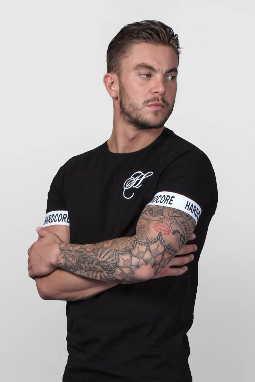 Falcon Raglan Embroidered Logo T-Shirt