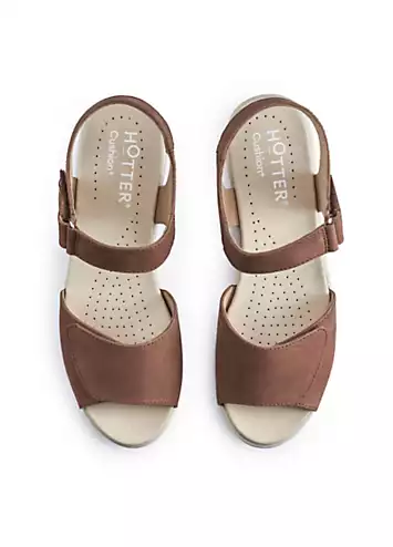 Iyla Rich Tan Women’s Sandals by Hotter | Look Again