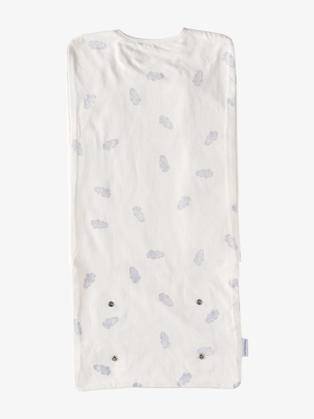 Jersey Knit Swaddle, Size 2 - printed white