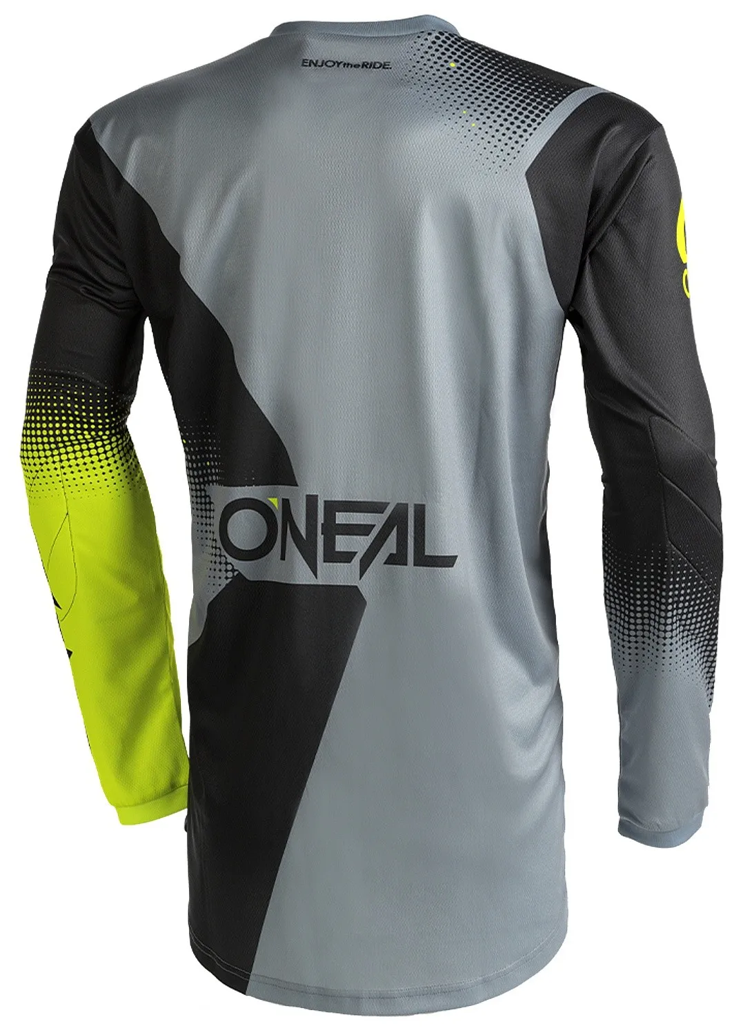 jersey O'Neal Element Racewear LS - Black/Gray/Neon Yellow - men´s