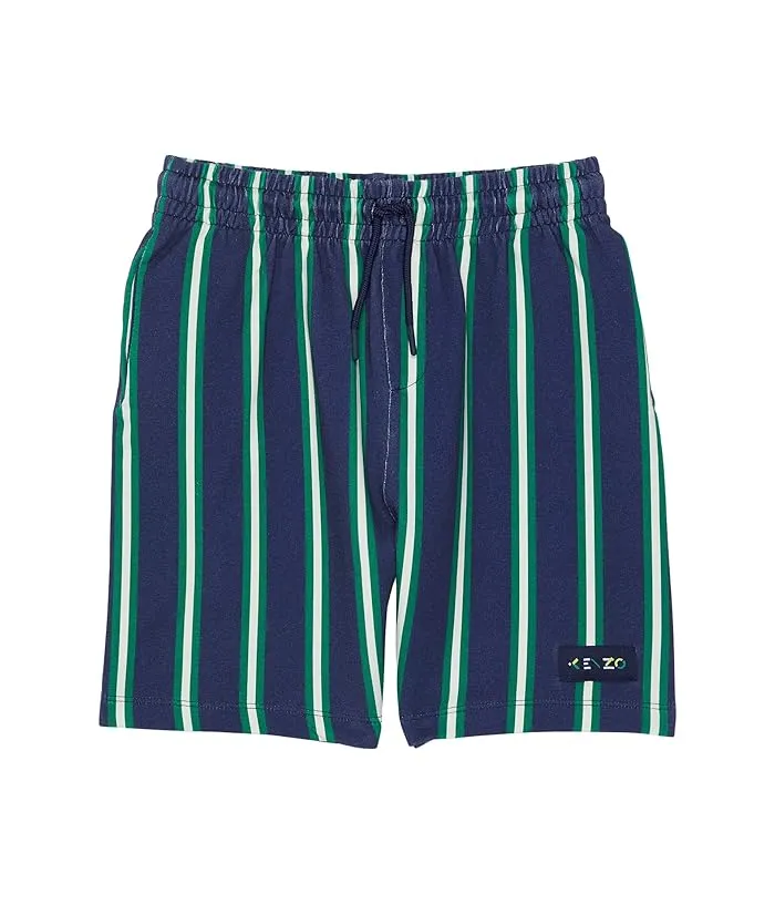 Kenzo Kids Vertical Stripes Shorts (Toddler/Little Kids)