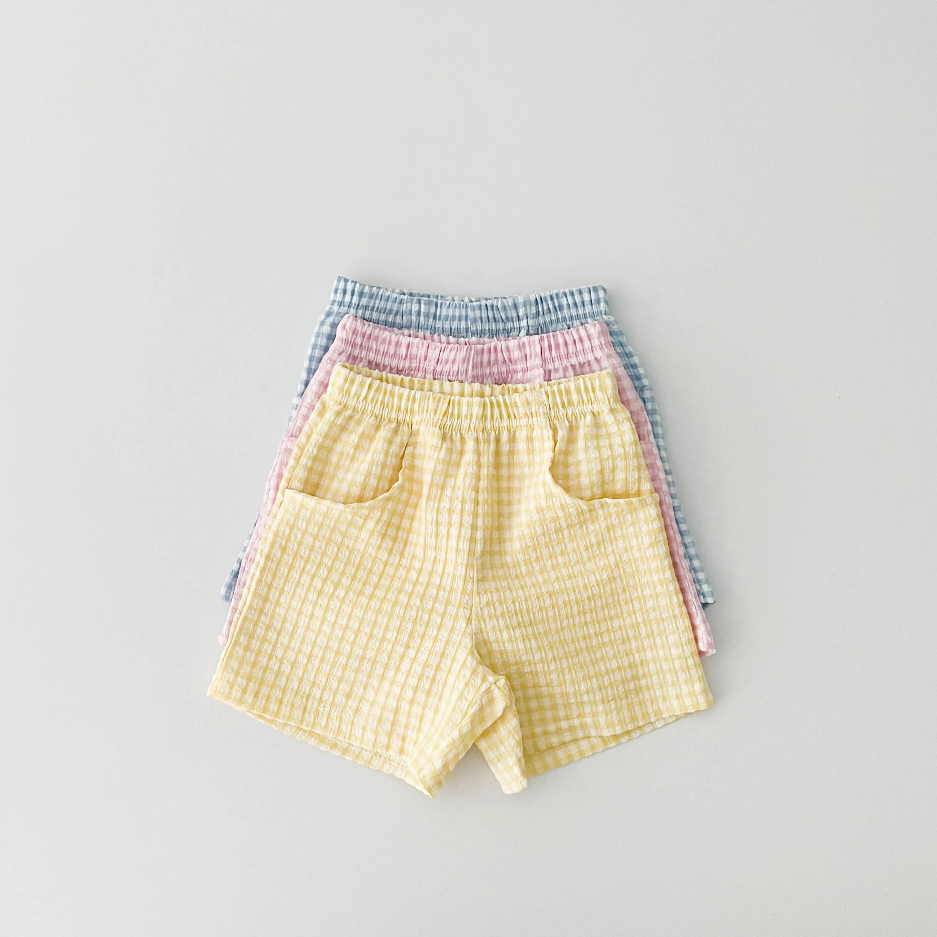 Kids Cool Plaid Tank Top and Shorts Set (2-7y) - 3 Colors