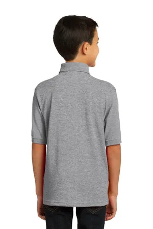 KP55Y Port & Company® Youth Core Blend Jersey Knit Polo.