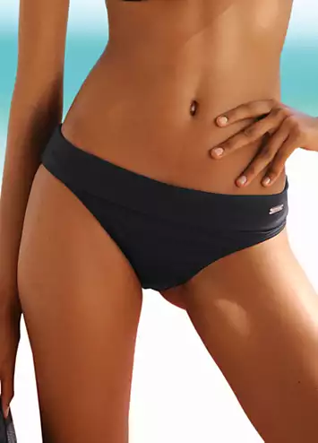 LASCANA Mix ’n’ Match Flip-Waist Bikini Briefs | Grattan