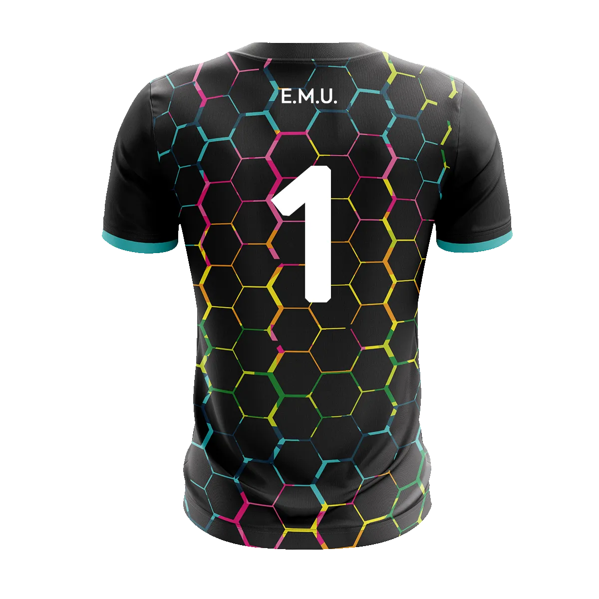 Mc Keever East Meath United FC Numbered Goalkeeper Jersey - Adult - Black/Multi