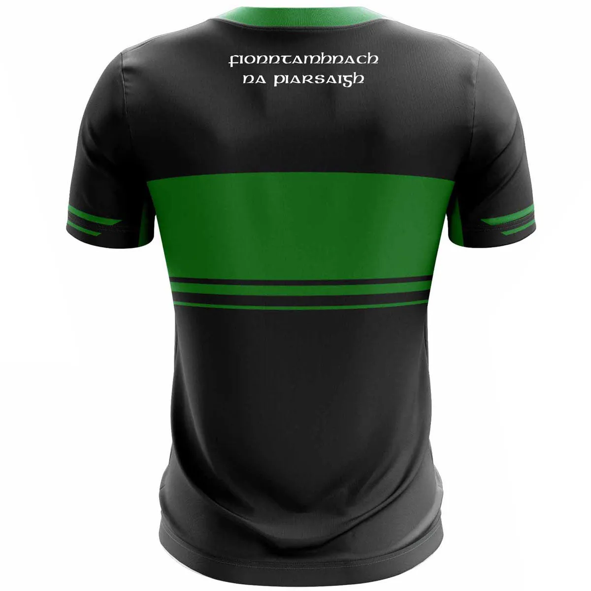 Mc Keever Fintona Pearses GAA Training Jersey - Adult - Black/Green