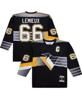 Mitchell & Ness Men's NHL Mario Lemieux Pittsburgh Penguins 1996-97 Power Play Jersey
