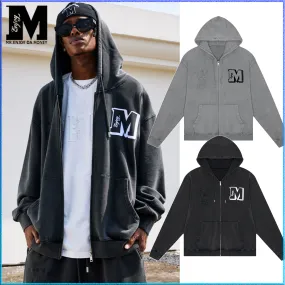 MR. ENJOY DA MONEY  |Unisex Sweat Street Style Cotton Oversized Logo Hoodies