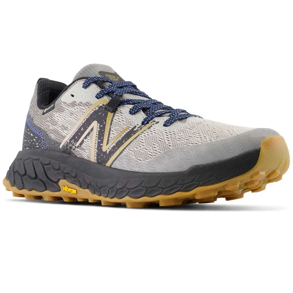 New Balance  Hierro v7 Gore-Tex Womens Waterproof Trail Running Shoes Raincloud/Black/Marine Blue