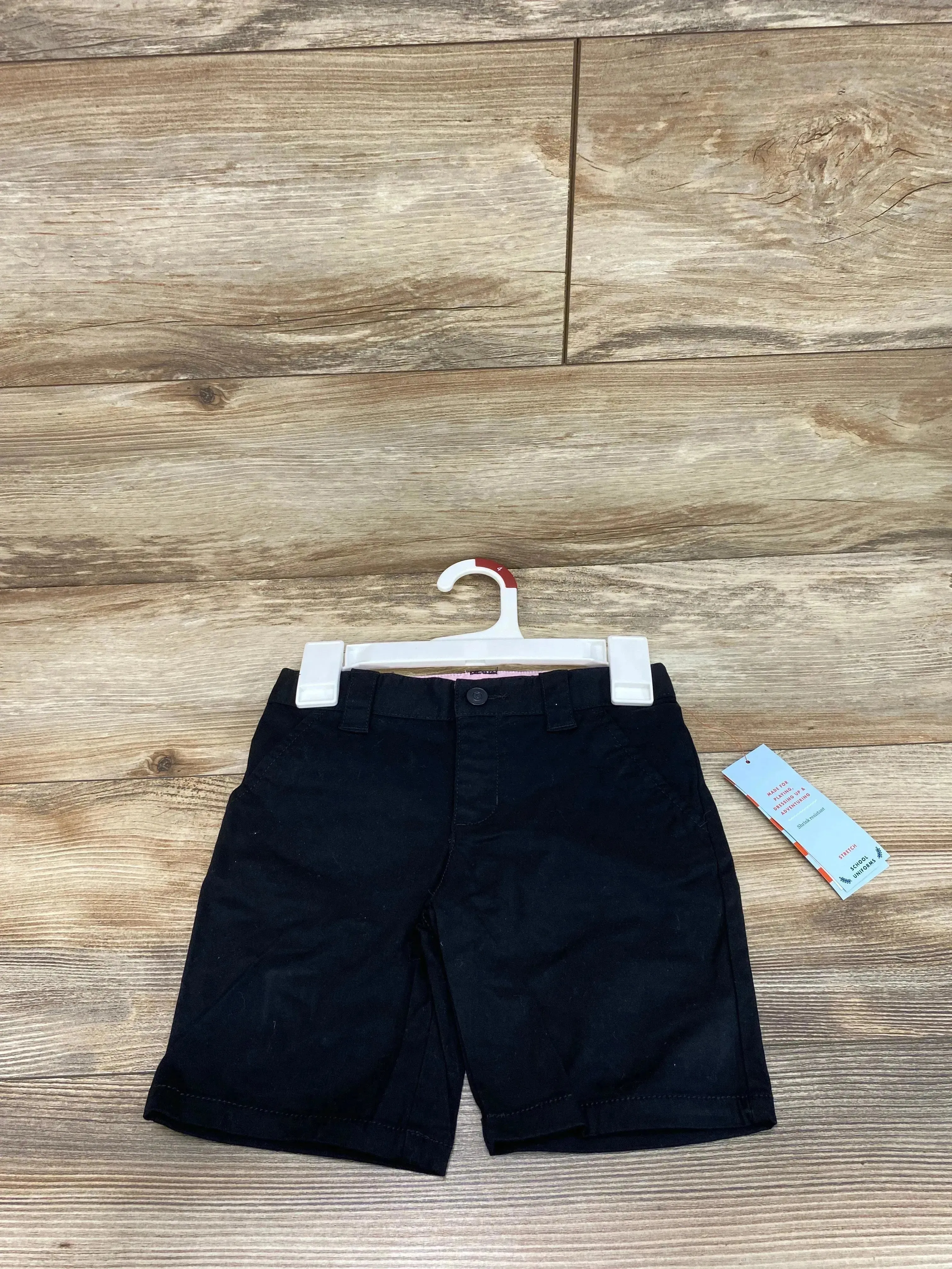 NEW Cat & Jack School Uniform Shorts Black sz 4T-