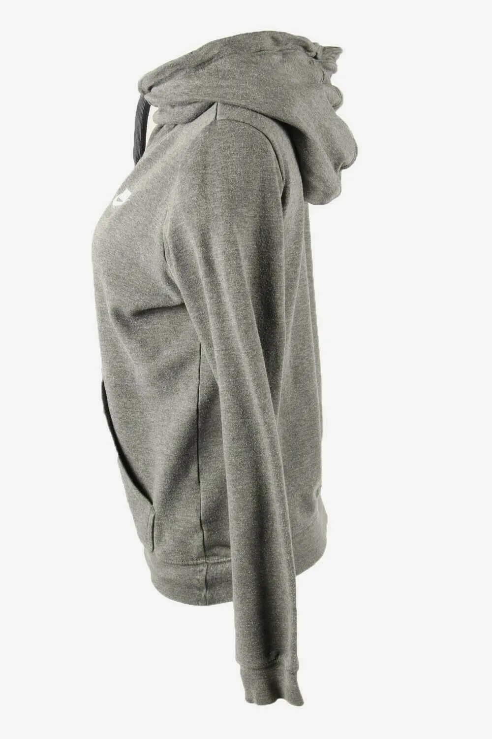 Nike Hoodies Vintage Pullover Pocket Sweatshirt Retro 90s Grey Size M - Pepper Tree London