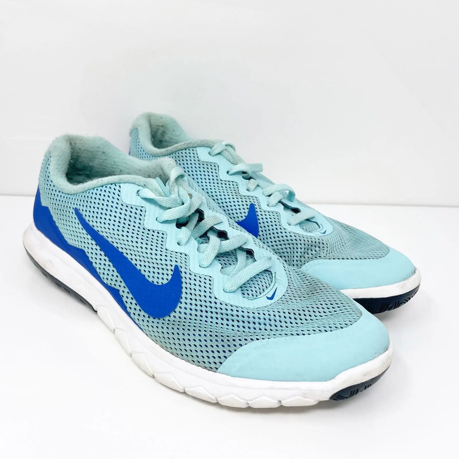 Nike Womens Flex Experience RN 4 749178-402 Blue Running Shoes Sneakers Size 7.5