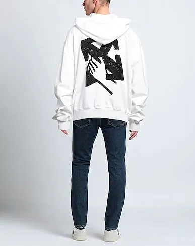 Off-White  |Sweat Street Style Long Sleeves Plain Cotton Logo Hoodies