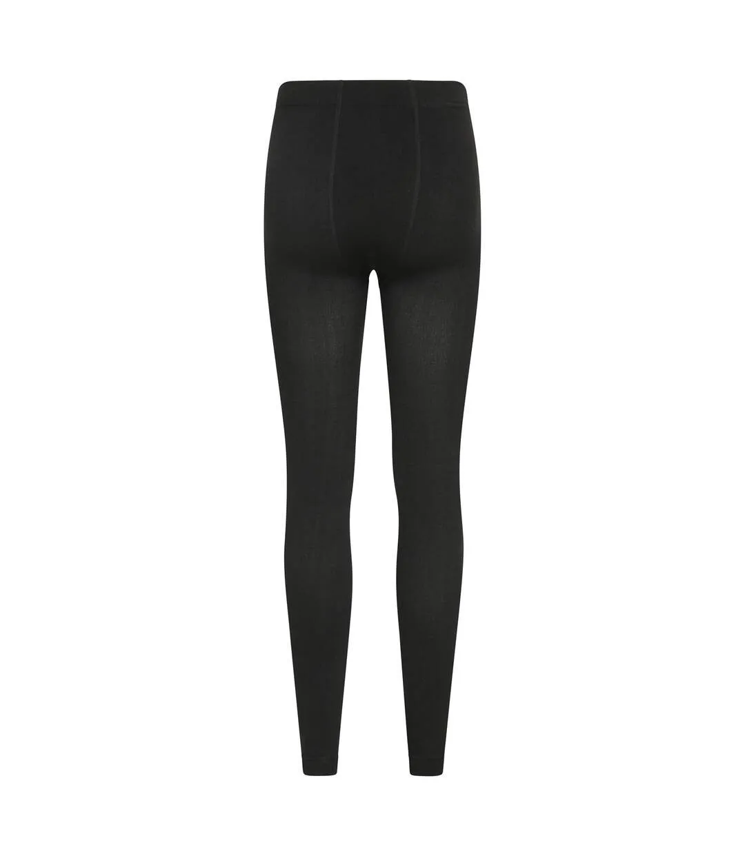 Pack of 2  Womens/ladies fleece lined thermal leggings  black Mountain Warehouse