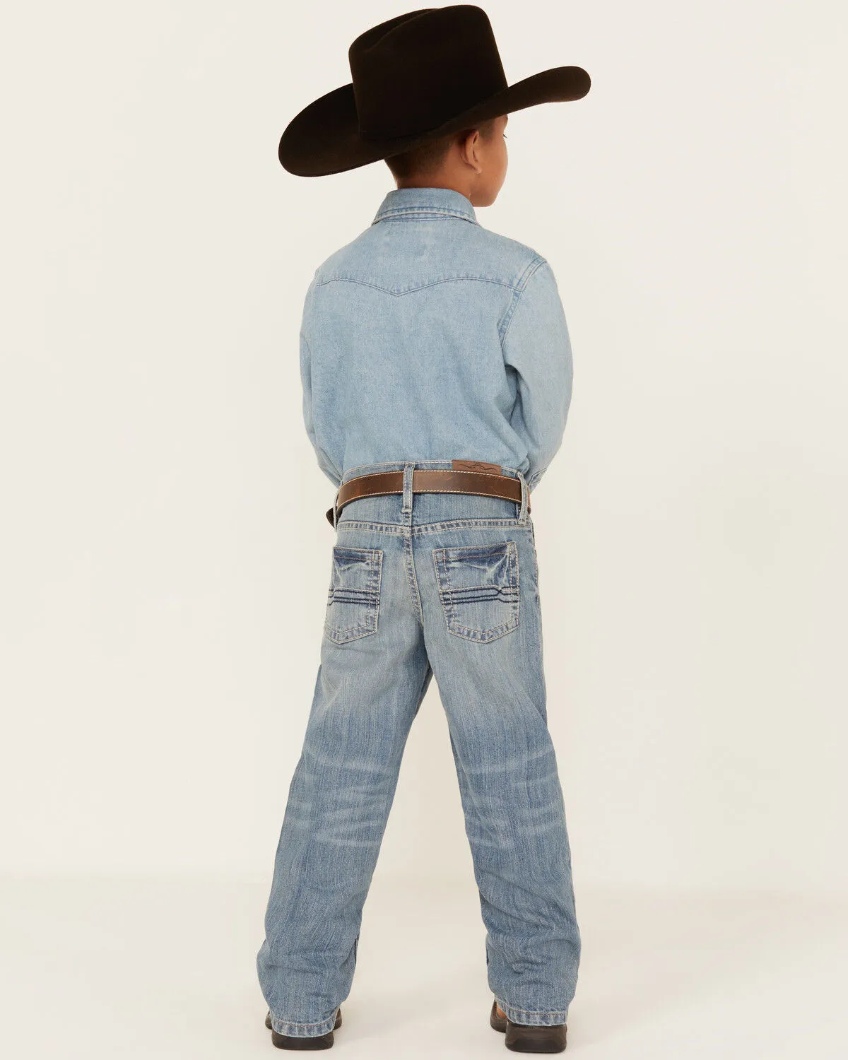 Product Name:  Cody James Boys' Hamshackle Wash Relaxed Boot Denim Jeans