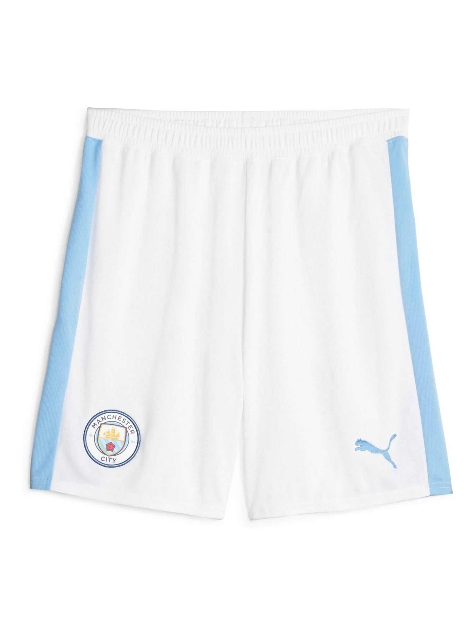 Puma White Manchester City Home 23/24 Football Shorts