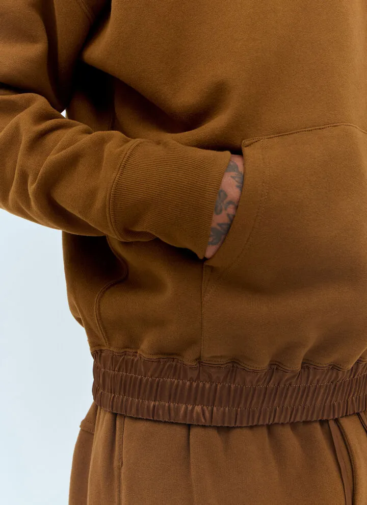 Saint Laurent  |Street Style Long Sleeves Plain Cotton Logo Luxury Hoodies
