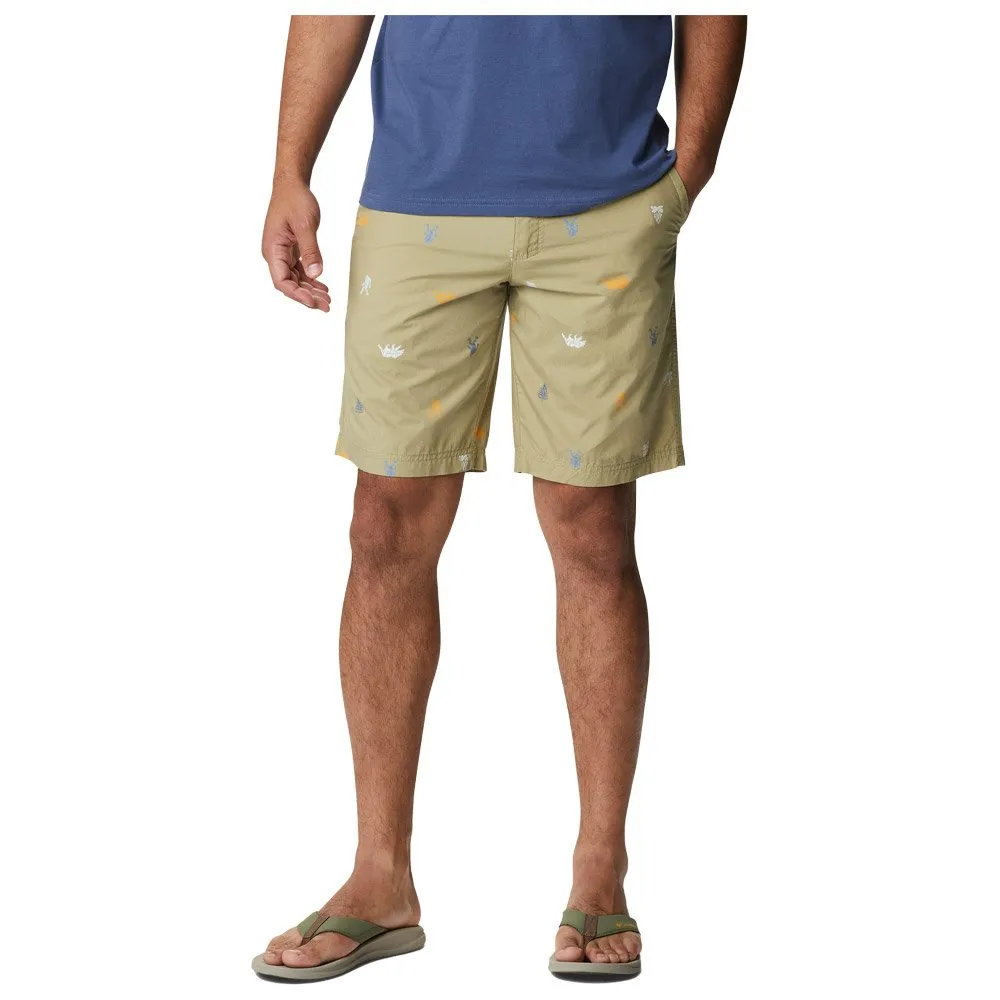 Shorts Columbia ---M's Washed Out Printed Short Savory Camp Social