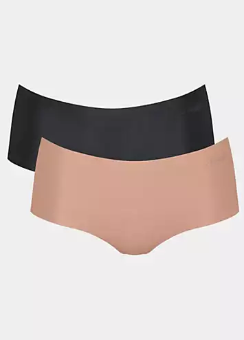 Sloggi Pack of 2 Zero Feel Shorts | Grattan