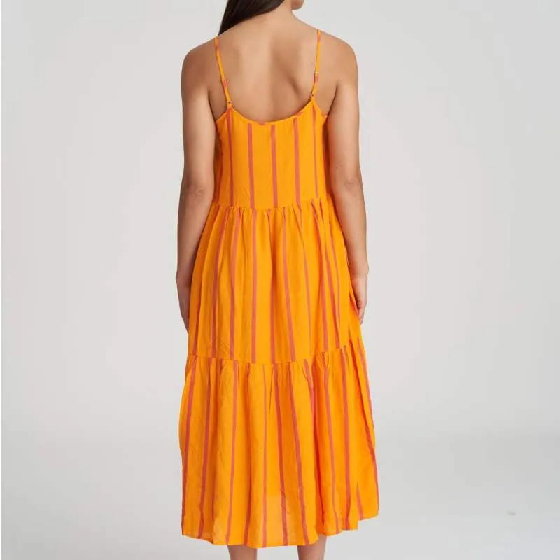 Striped long dress- Unas1 con descuentos- Summer dresses for women, Striped-    Lëtzebuerg, Brugge, Bruges