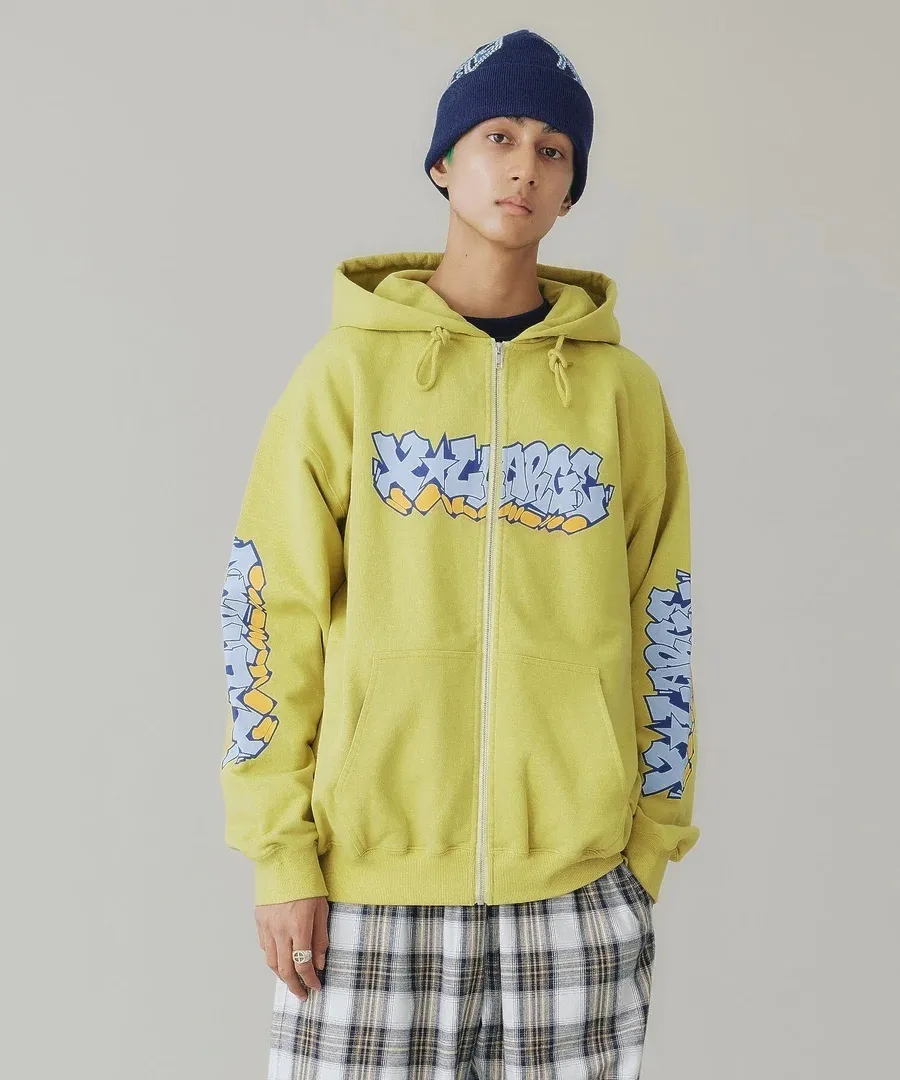 X-Large  |Pullovers Unisex Street Style Plain Cotton Logo Hoodies